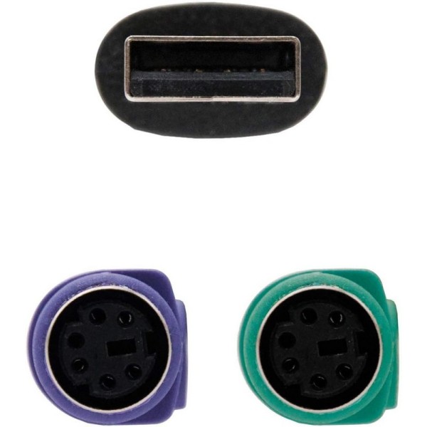 CABLE CONVERSOR PS2 A USB...