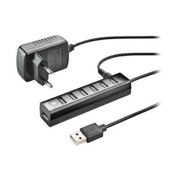 HUB USB NGS TINY 7 PUERTOS...